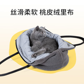 DO DO PET 冬季保暖猫包外出便携加厚秋冬宠物包冬天单肩包大号手提包手拎包