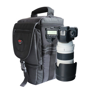 宝罗BL-1008三角相机包单反单肩摄影包24-70长焦镜头尼康D41 70-200 100-400