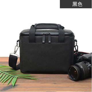 苏迪罗（Soudelor）相机包适用于 佳能 索尼 SONY A6400男 女 单反 微单包 EOS M50 r7 R50 XS10 XT5 A7M3 200D摄影包 黑色
