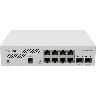 MikroTik CSS610-8G-2S+IN web网管万兆交换机