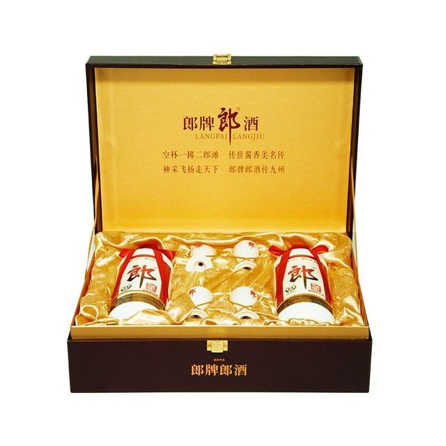 郎牌郎酒53度500ml*2陶瓷酒杯*4 酱香型白酒礼盒装【报价价格评测怎么样