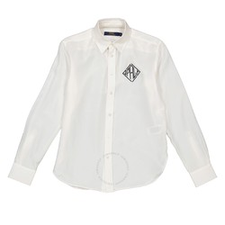 Polo Ralph Lauren 女士白色真丝宽布衬衫 211792509001