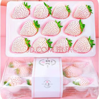 ZOCI 年货节!妙杀1000箱 天使情人节淡雪草莓精选500克礼盒装