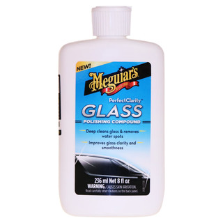 Micron 美光 Meguiar's）车窗玻璃抛光去油膜3M去除划痕修复清洁剂美国原装进口8408 236ML