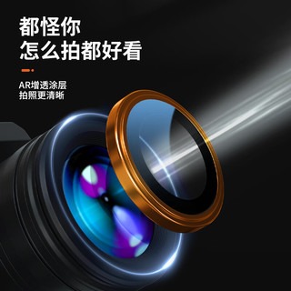 蓝猩先生 适用苹果15pro镜头膜 iPhone15pro摄像头保护膜龙运特别版康宁后置摄像头手机膜
