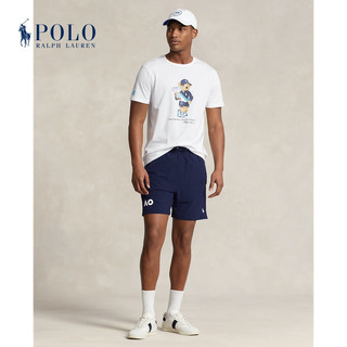 Polo Ralph Lauren 拉夫劳伦 男装 24春澳大利亚网球公开赛Polo Bear棉T恤RL17829 100-陶瓷白 S