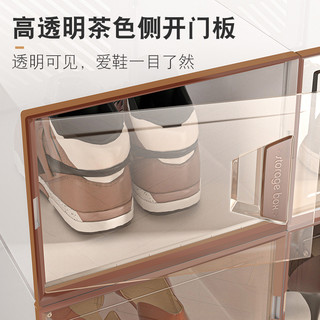 鞋盒收纳盒透明抽屉式塑料非鞋子鞋柜收纳简易鞋架省空间防尘