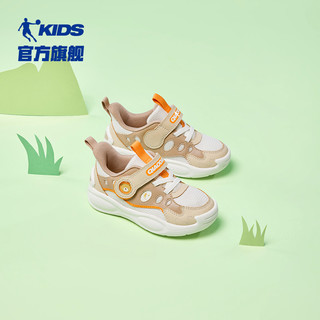 QIAODAN 乔丹 中国乔丹儿童鞋男女宝宝运动鞋鞋子2024春季婴儿软底机能鞋学步鞋