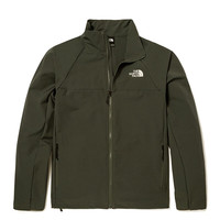 北面 软壳衣男户外防风软壳夹克8AUP 绿色/21L M 8AUP/绿色