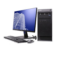 清华同方 超翔H880-T1 国产台式电脑主机+23.8英寸 (海光3250/64G/2T+2T/8G独显)国产J系统 主机+23.8英寸显示器