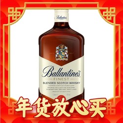 Ballantine's 百龄坛 特醇威士忌1000ml原装进口洋酒特调