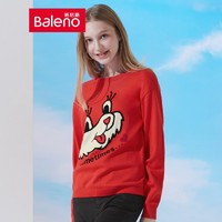 Baleno 班尼路 春季女可爱卡通印花图案上衣 18R S