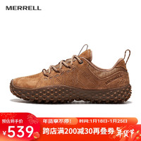 迈乐（Merrell）迈乐经典休闲鞋女款WRAPT系带防滑耐磨舒适轻便裸足鞋 卡基J036012 37