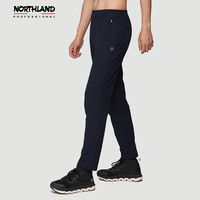 诺诗兰（NORTHLAND）软壳裤男户外保暖防泼加绒登山裤NXPDH5596E 暗蓝宝石色 180/XL