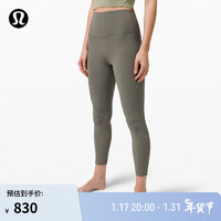 lululemon 丨Align™ 女士运动高腰紧身裤 LW5CT3S 瑜伽裤裸感 绿灰色 4