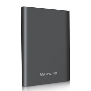 纽曼（Newsmy）1TB 移动硬盘 金属明月系列  USB3.0  2.5英寸 深沉灰 112M/S 稳定耐用