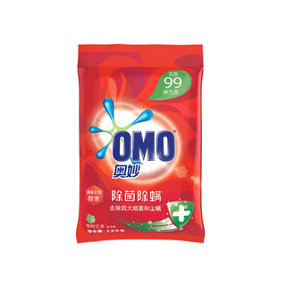 OMO 奥妙 洗衣粉 深层去污 持久留香 除菌去渍大袋装 桉树艾草香5.6斤