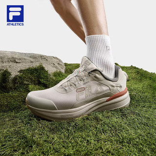 FILA 斐乐 BOA LYNX EVO男户外鞋运动跑步鞋 银灰-PS 40