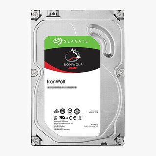 希捷（SEAGATE） NAS硬盘 PMR CMR垂直磁记录 网络存储 SATA 希捷酷狼 数据恢复 8TB【ST8000VN004】