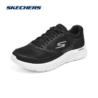 SKECHERS 斯凯奇 男士休闲健步鞋216480 黑色/BLK 44