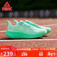 匹克（PEAK）骋风态极科技跑步鞋23冬季缓震体考训练运动鞋 菜心绿(男款) 40