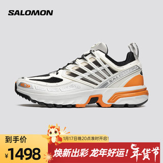 萨洛蒙（Salomon）男女款 户外运动透气舒适潮流休闲穿搭越野跑鞋 ACS PRO 香草色 472988 10.5 (45 1/3)