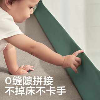 可优比（KUB）床围栏垂直升降防护床挡板 儿童婴儿宝宝防摔护栏围栏 升级款-雪松 2.0*2.0*1.5M【三面】