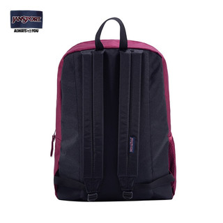 JANSPORT【稀缺款只支持退货不换货】杰斯伯集合款复古款双肩包 葡萄紫酒红（只退不换）