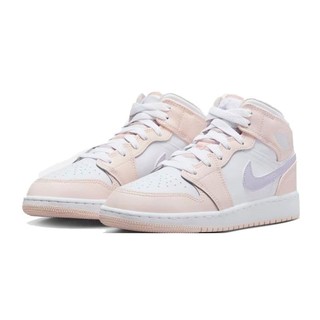 NIKE 耐克 AIR JORDAN 1 粉紫女中帮复古运动鞋 FD8780-601