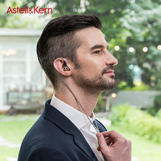 IRIVER 艾利和 Astell&Kern AK T9iE 特斯拉动圈入耳式耳机耳塞 钛金黑