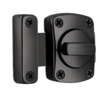 奥本 旋转插销门栓卫生间锁扣室内卧室门推拉门插销反锁钮54-40黑色