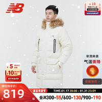 NEW BALANCE男装 冬季保暖舒适简约羽绒服外套运动服大衣 AMJ14321-NMC L