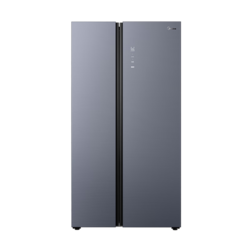 Midea 美的 552升变频一级能效对开双门家用电冰箱BCD-552WKGPZM(E)暮云灰电