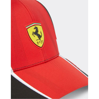 Ferrari 法拉利 系列 Leclerc 男车队帽 可调节尺寸 棒球帽遮阳帽
