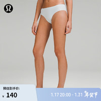 lululemon丨InvisiWear 女士比基尼内裤 速干透气 LW9DAYS 蓝色粉末色 L