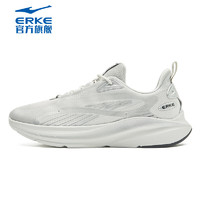 鸿星尔克（ERKE）运动鞋舒适透气回弹跑鞋轻便网面跑步鞋 51122103294-102（男款） 39