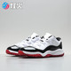  NIKE 耐克 烽火 AIR JORDAN 11 low AJ11 乔11 黑红康扣中篮球鞋 505835 160 505835-160 8XX仓 28　