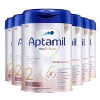 Aptamil 爱他美 德国白金版 婴幼儿奶粉 2段 800g*6罐