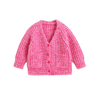 88VIP：马克珍妮 女童粗针开衫外套 针织毛衣200969