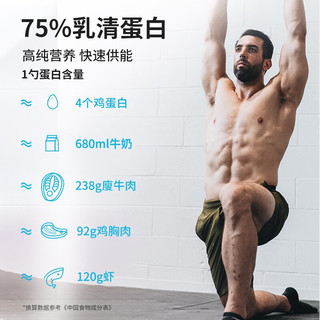 BD能量乳清蛋白质粉5磅2250g蛋白75%蛋白含量瘦人增肌增重男女运动营养补剂 冰咖啡味 袋装:2磅-BD品牌摇杯