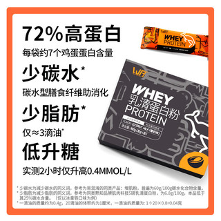 WFH 荒野健康 增肌乳清蛋白粉瘦人增重巧克力味240g礼盒装