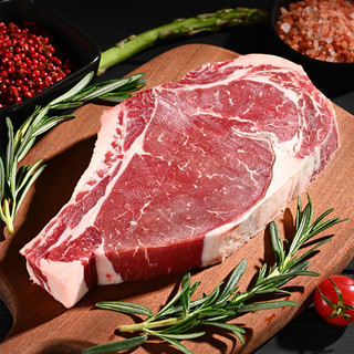 One's Member 1号会员店 澳洲谷饲安格斯战斧牛排500g 生鲜牛肉 谷饲原切牛排 烧烤食材