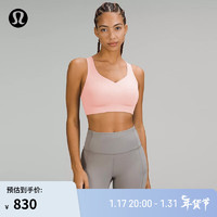 lululemon丨Enlite 女士运动内衣 *Weave 速干透气 LW2CZSS 露珠粉 34B