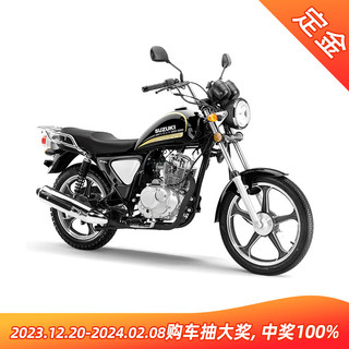 SUZUKI 铃木 150 小太子 悍道碟刹 珠光黑 整车价8280