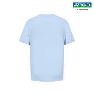 YONEX/尤尼克斯 YOBC3118CR 24SS 男女同款羽毛球服运动T恤yy 蓝灰色 M