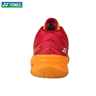 YONEX【超轻5代】YONEX尤尼克斯羽毛球鞋超轻5代SHBAZ2轻量快速启动透 男款 SHBAX2EX_439橙色/红色 40