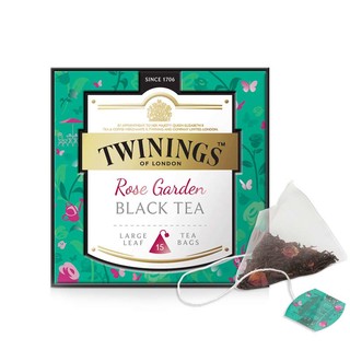 【会员专属购】TWININGS/川宁大叶白金幽香玫瑰花红茶15袋