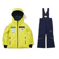 Phenix 国家队系列 滑雪套装儿童防水防风防寒滑雪衣童款PS9G22P70 深海蓝DN 100