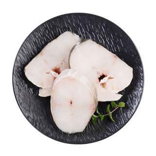 大西洋真鳕鱼原切500g 4-6块 冷冻鳕鱼块 海鲜水产 生鲜鱼类
