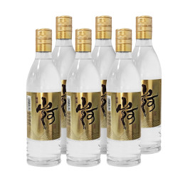 【省298元】双沟白酒_双沟 山河大曲金标42度500ml*6瓶整箱装口感绵柔
